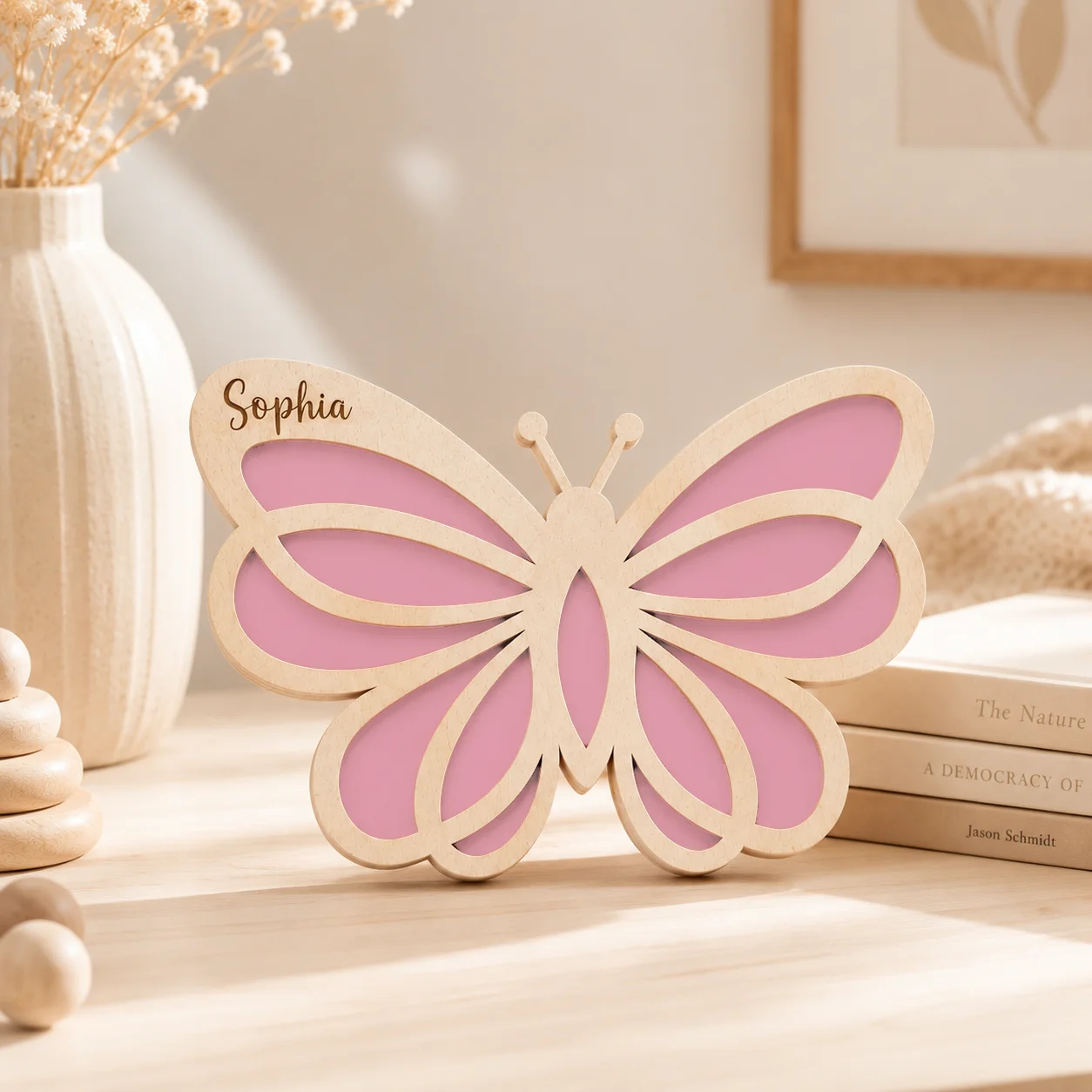 Plaque de nom en bois personna - Baby Nursery Decor avis et prix