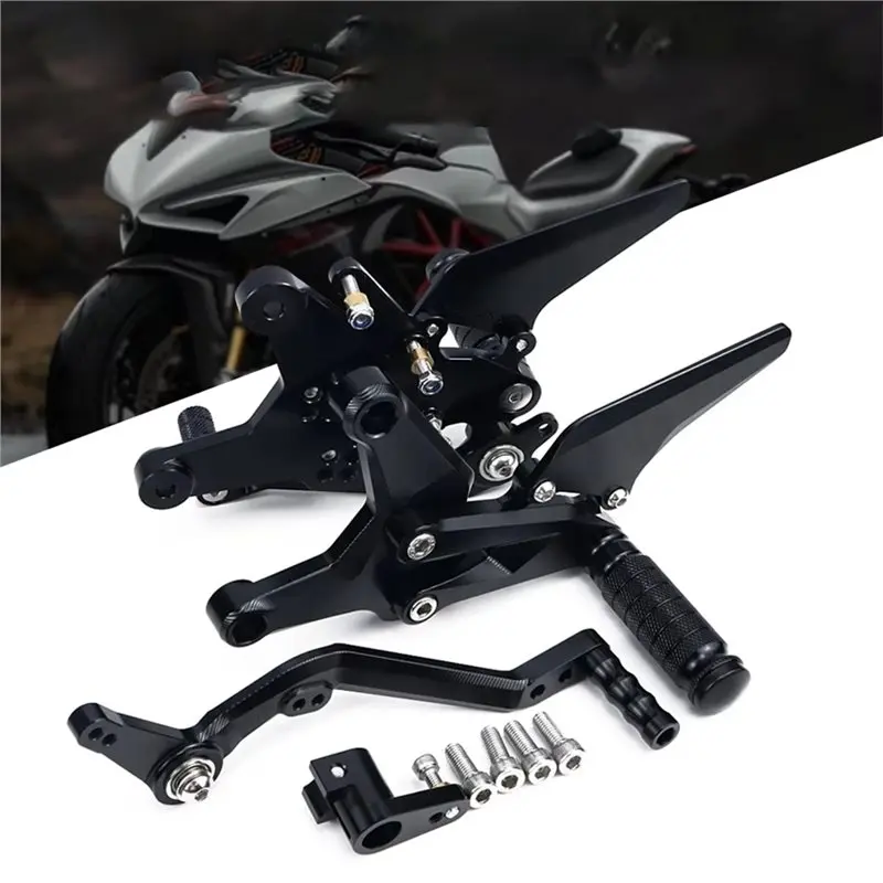 A03Z-Raised Pedal Competition Modified Pedal Adjustable Motorcycle Components For Zhang Xue ZX500RR