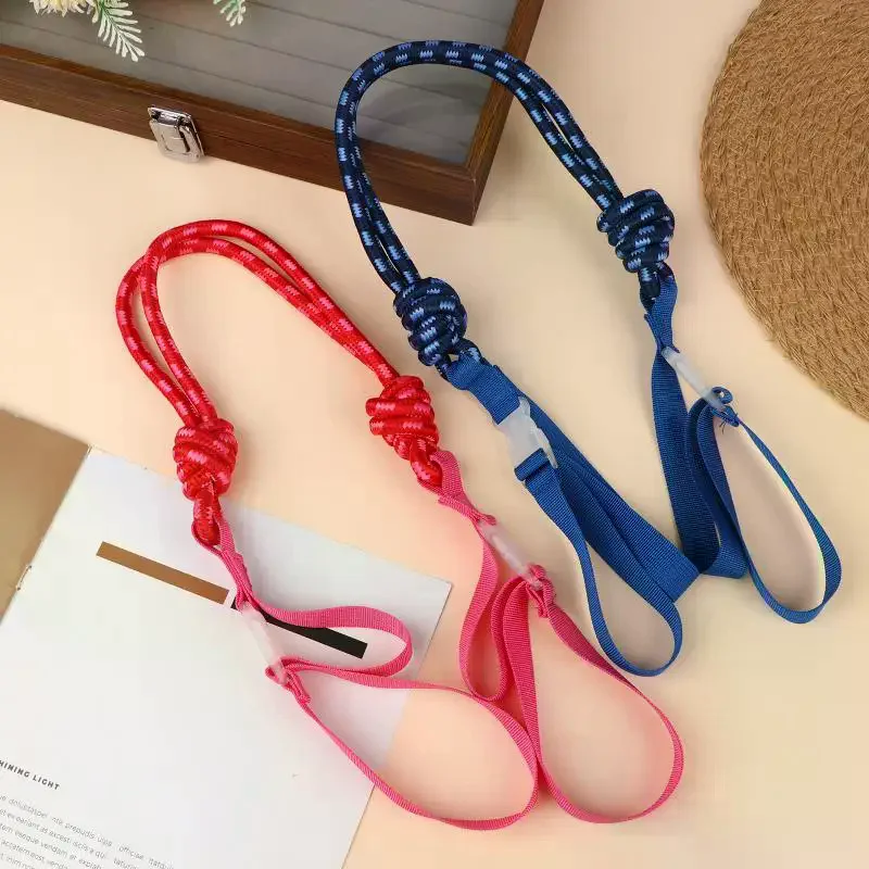 Knotted Nylon Bag Strap Adjustable Wide Shoulder Replacement Strap Wear Resistant Crossbody Belt For Canvas Handbag Purse