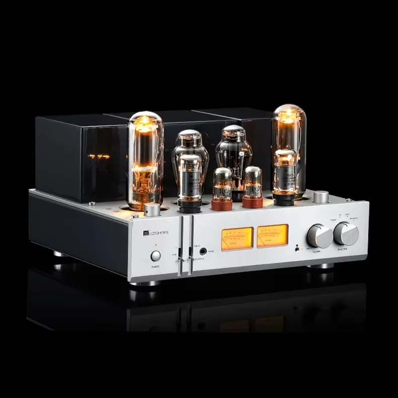 MUZISHARE X11 6L6 Push 845 Class A Vacuum Tube Power Amplifier and HIFI Power Amplifier/Singer Amplifier/Balance Tube Amplifier