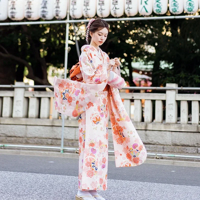 Peignoir Kimono Japonais Vintage Rétro pour Femme، Vêtement Traditionnel، Anime Cosplay، زي الهالوين، صور، 2024