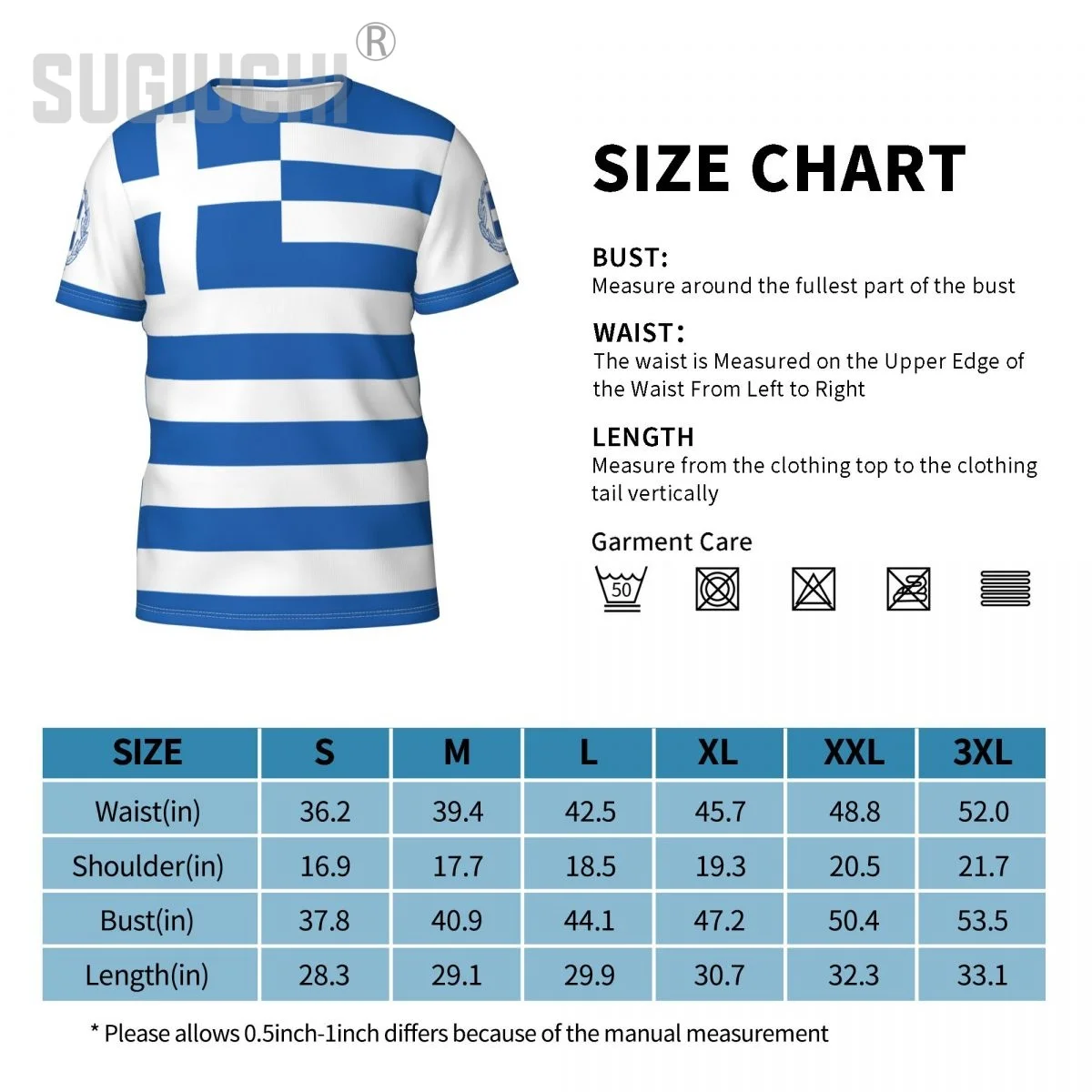 Custom Name Number Greece Flag Greek Emblem 3D T-shirts For Men Women Tees jersey team Clothes Soccer Football Fans Gift T shirt