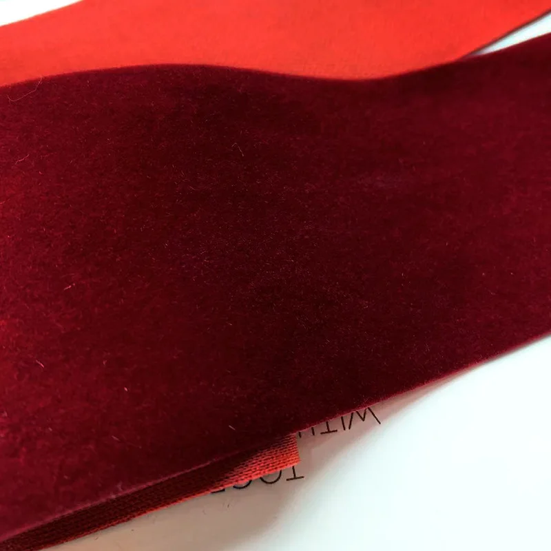 10 Yards 25MM 40MM 60MM Diamond Velvet Solid Color Ribbon Headwear Hair Bows DIY Crafts Gift Wrapping Handmade Accessories