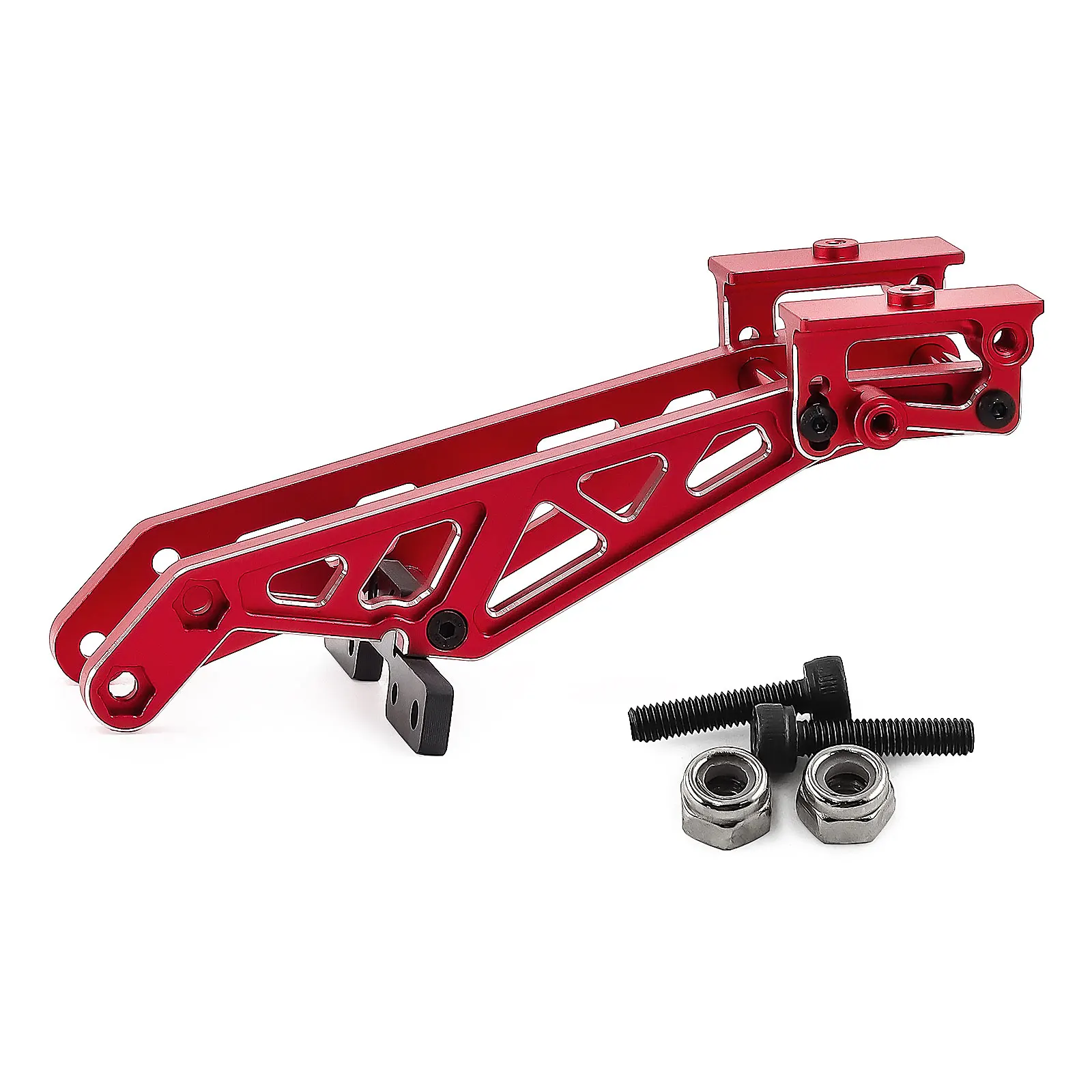 Heckflügelhalterung aus Metall # ARA320758 für ARRMA 1/8 Kraton V6 6S EXB Notorious RC Truck Upgrade Teil-Heckflügelhalterung aus Aluminiumlegierung