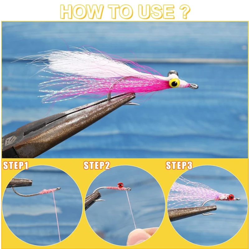 Fishing Fly Dumbbell Eyes Fly Tying Materials Alloy Fly Tying Dumbbell Eyes Fly Tying Barbell Eyes Materials Fishing Lure Tools
