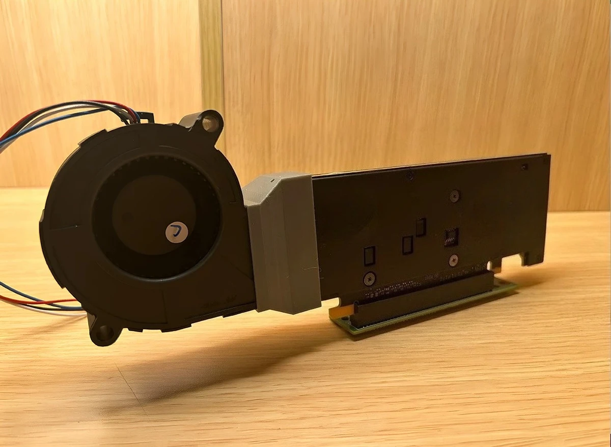 7CM Turbo Active Cooling Fan for NVIDIA Tesla P4 M4 T4 GPU