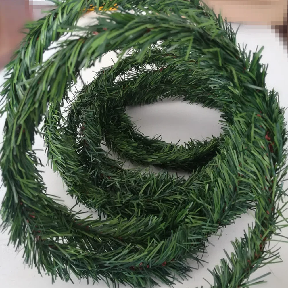 

30Cm Christmas Simulated Pine Garland for Home Decor DIY Craft Holiday Party Garden Decoration Set Pine Garland
