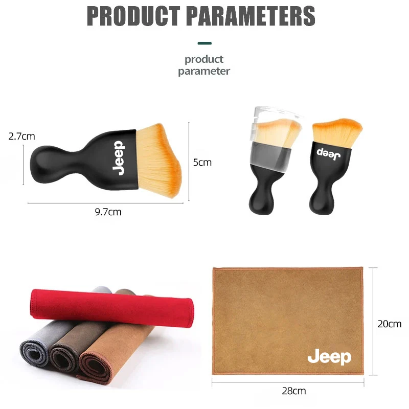 مناشف غسيل السيارات ماصة للتجفيف السريع مناشف من جلد الغزال فرش تنظيف لسيارة Jeep Renegade Wagoneer Avenger Recon Wrangler JK Gladia #6