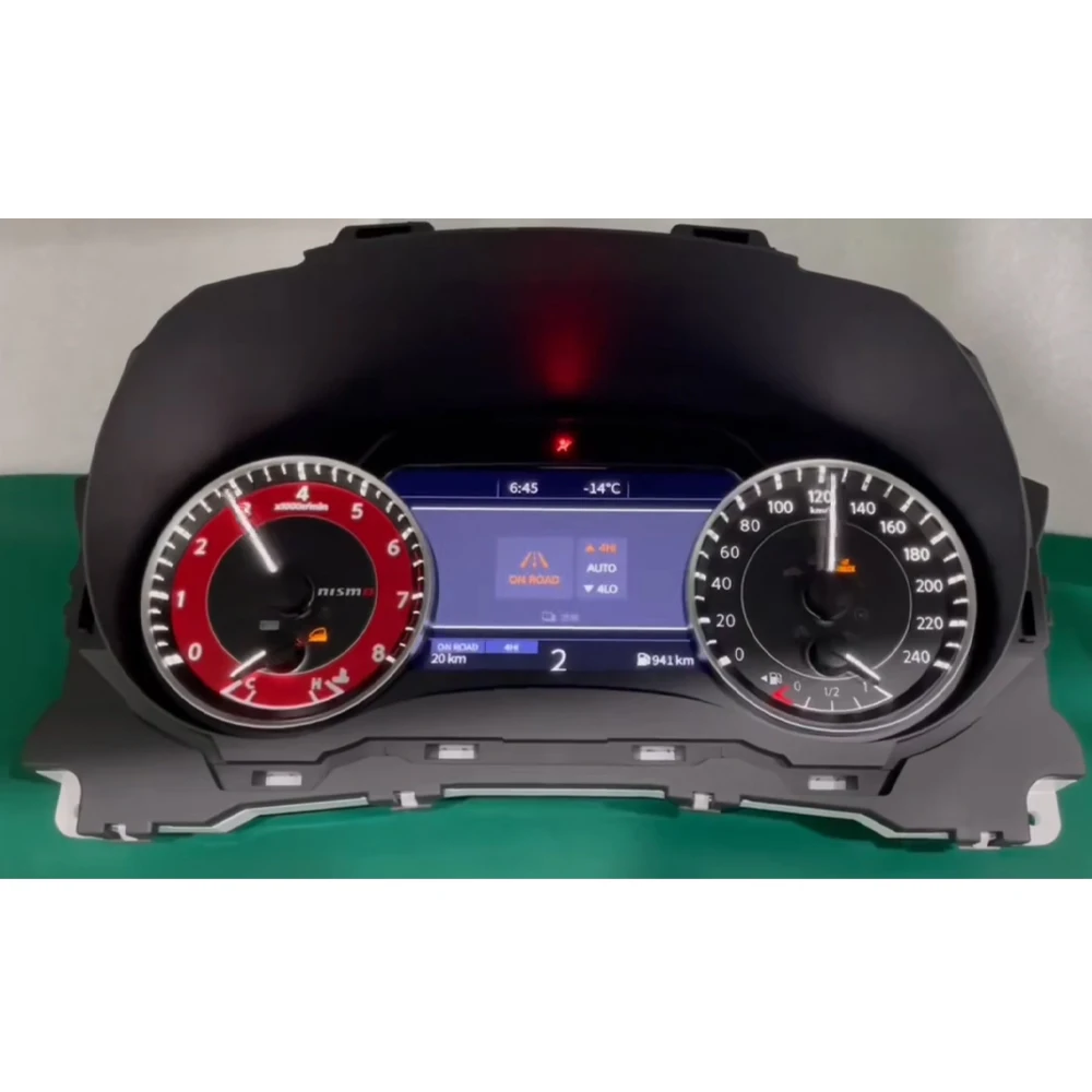 LCD Digital Cluster Dashboard Virtual Cockpit for Patrol LCD Instrument Panel Car Speed Meter Linux System