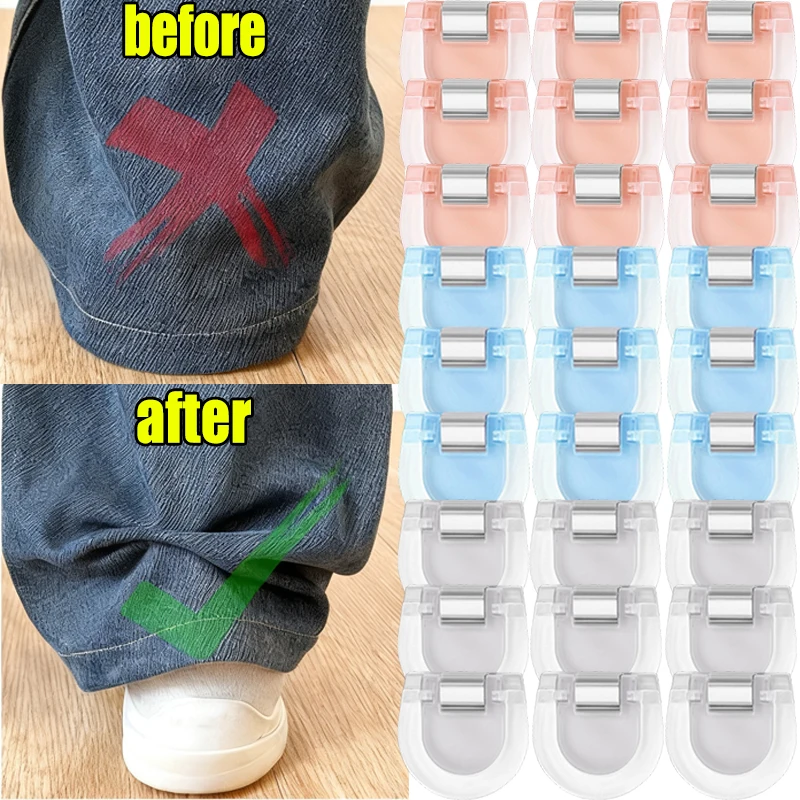 

2-20 шт. новые модернизированные невидимые зажимы для сокращения ног, зажимы для книжных этикеток, многофункциональное устройство для фиксации ног против перетаскивания