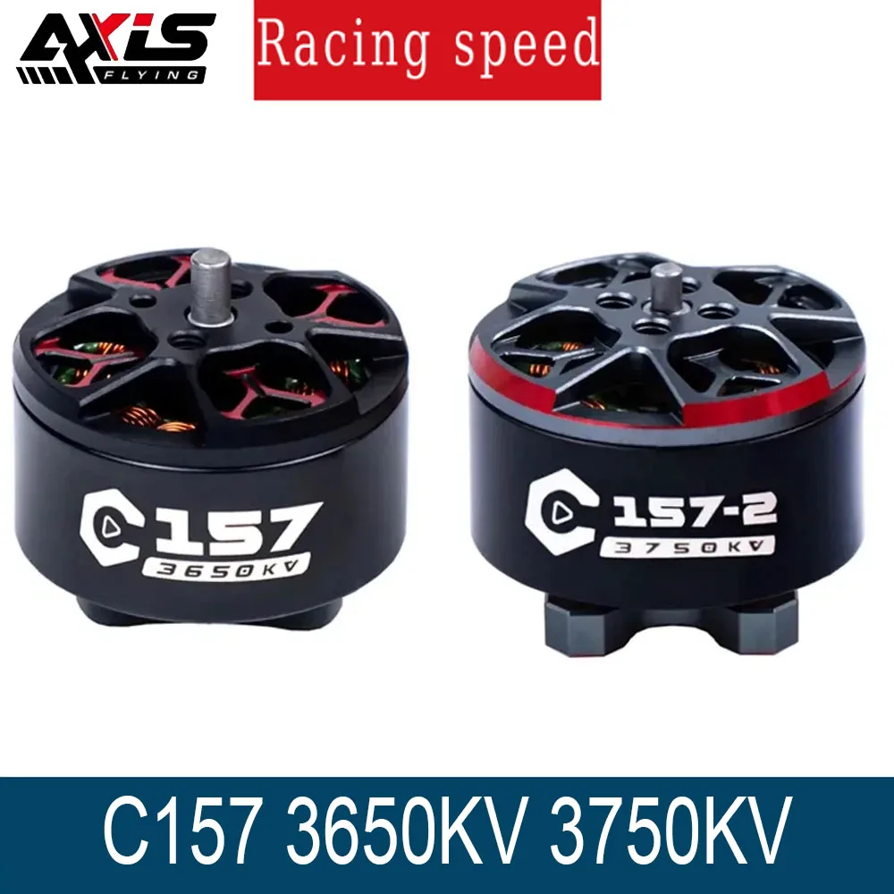 

Axisflying C157 1507 3650KV C157-2 3750KV Бесщеточный двигатель 4S Lipo для FPV AVATA Дрон Квадрокоптер 3 ~ 4 дюйма Cinewhoop Дроны DIY