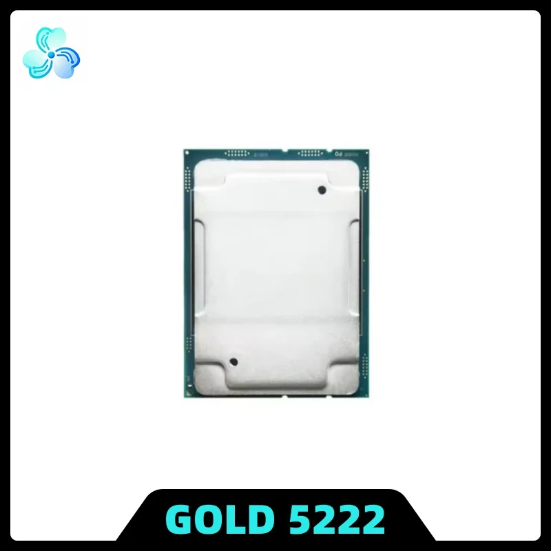 Xeon Gold 5222 CPU SRF8V 3.8GHz 16.5MB 4-Cores 8-Thread 105W LGA3647 CPU Processor for Server Motherboard GOLD5222