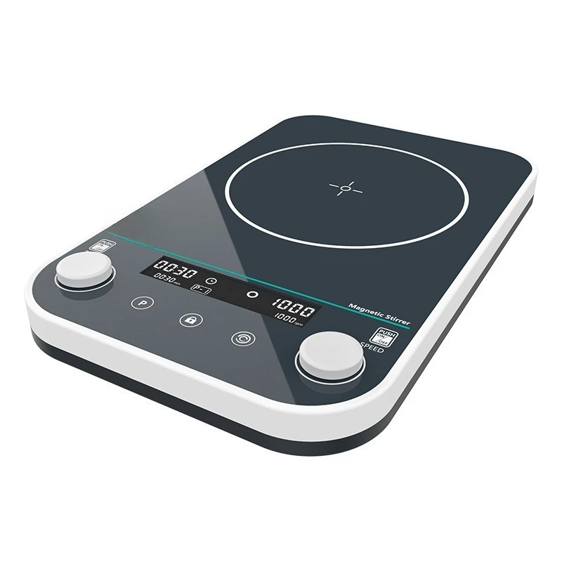Digital Magnetic Stirrer Benchtop Lab Stir Plate Stepless Speed Control Compact Liquid Mixer