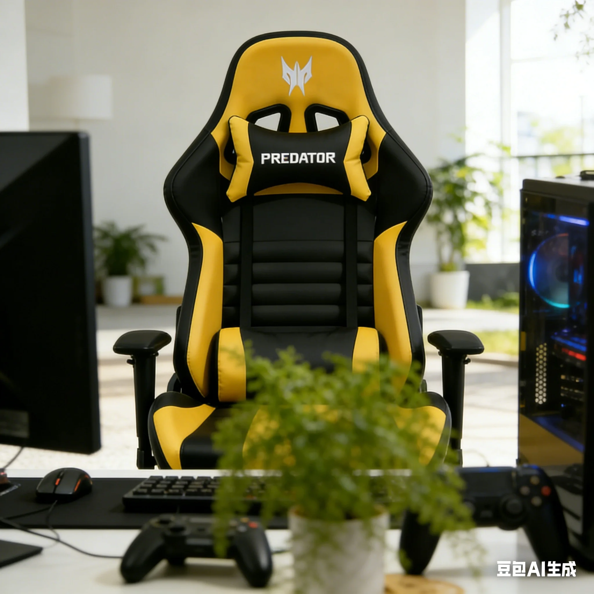 

AOLIVIYA Modern Light Ergonomic Gaming Computer Chair, Swivel Seat with Lift for Home Live Broadcast Comfortable Sedentary Dormi
