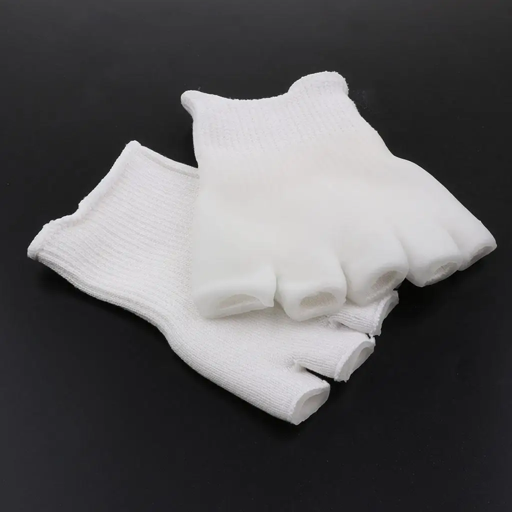 Silicone Gel Socks for Foot Fatigue Cotton Soft Pain Relief Socks Prevent Blisters for Men Women Kids