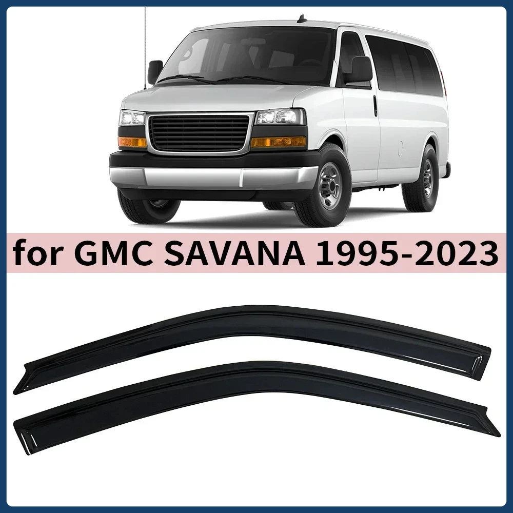 

Для GMC SAVANA 1995-1999 2000-2010 2011-2020 2021 2022 2023 козырек бокового окна защита от дождя боковой вентиляционный дефлектор наружное крепление