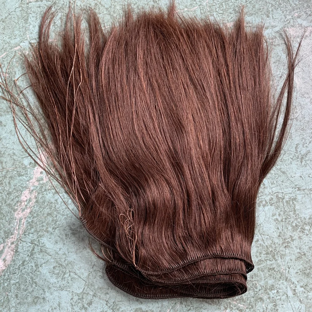 

10 inch120 gram handtied weaving hair dark brown