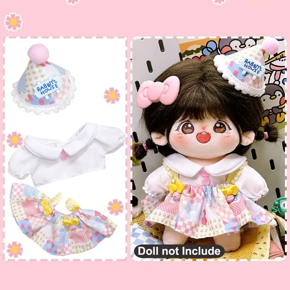 

Fashion Cute Lovely Clothes Plush Clothes Princess Dress Cartoon Dresses Skirt for 20cm Cotton