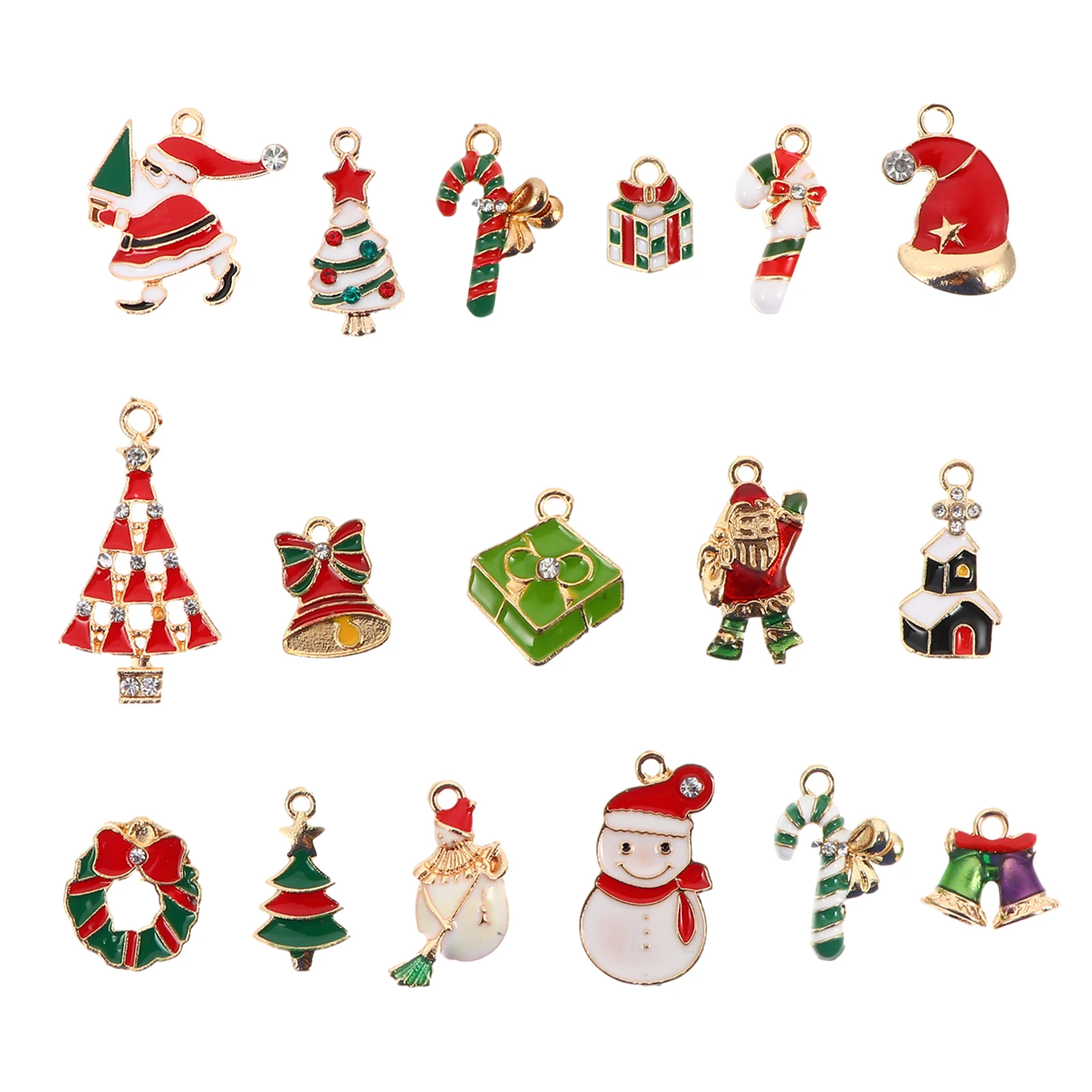 

17 Pcs Alloy Pendant Charm Fashion Jewelry Making DIY Gifts Metal Charms Ornament Accessories Long Time Use Durable Unique Shape