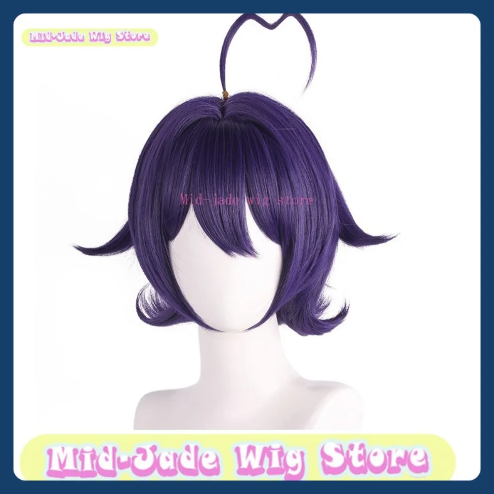 متجر شعر مستعار متوسط اليشم أريد أن أكون فتاة سحرية Shuwu Tina شعر مستعار تأثيري أنيمي لعبة لعب الأدوار زي الهالوين الدعائم #2