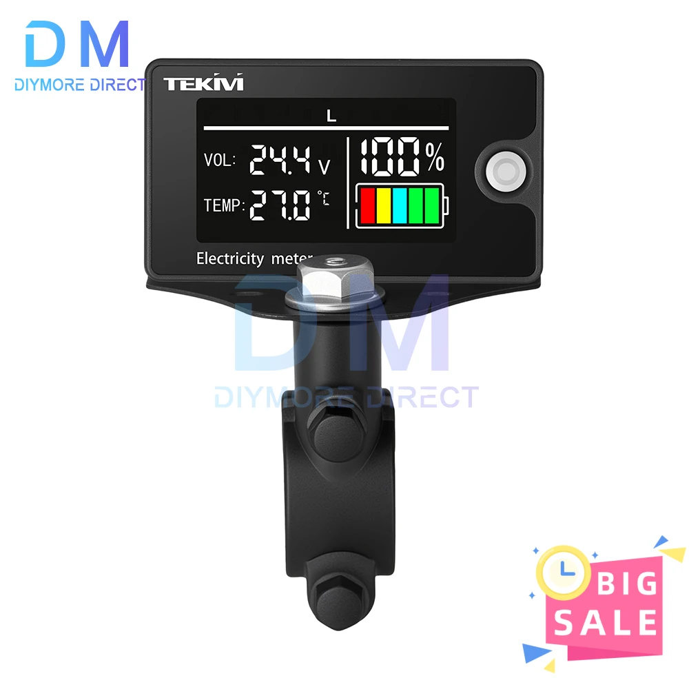 Testeur De Batterie LCD 8-30V - Indicateur De Capacité Pour Plomb-acide Et Li-ion, Modèle 6140