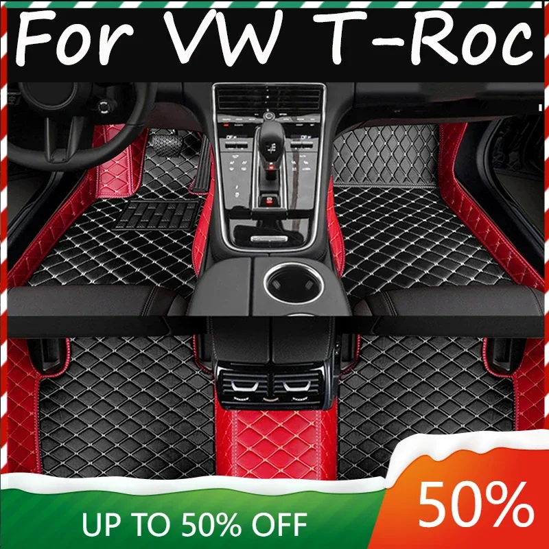 

Car Floor Mats For VW Volkswagen T-Roc A11 AC7 2018 2019 2020 Waterproof Tapete Automotivo Para Carro Car Mats Car Accessories