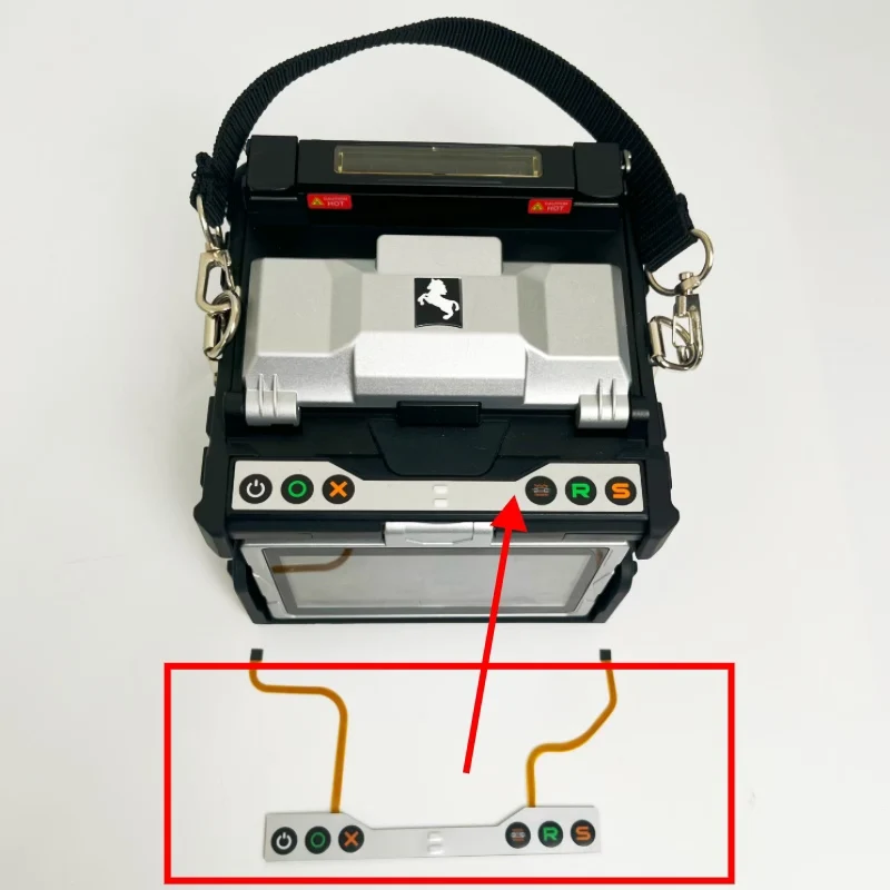 

Оригинальная кнопка Dark Horse H9 Fiber Fusion Splicer, кнопка питания, переключатель, клавиатура