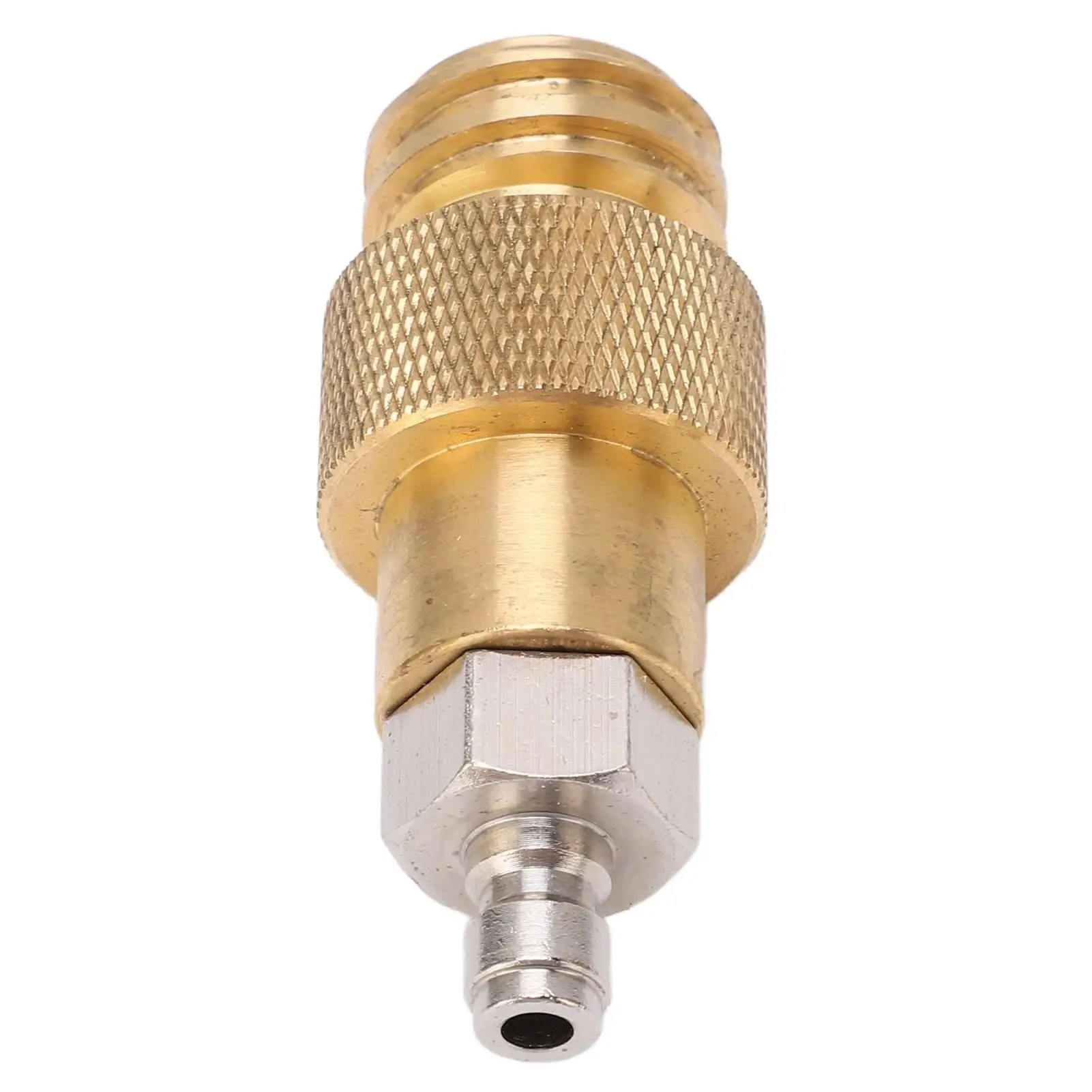 Brass CO2 Soda Refill Adapter - TR21-4 Male Thread Connector for Carbonation Machine for replacement