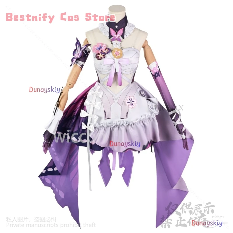 Castorice تأثيري أنيمي لعبة هونكاي ستار السكك الحديدية شعر مستعار فستان أغطية الرأس للنساء الفتيات حفلة الهالوين كوس جيراي كي لوليتا مخصصة