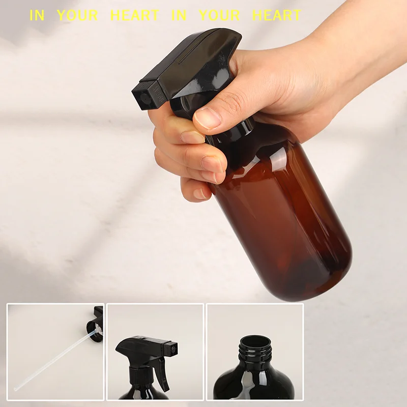 Refillable For Plants Cleaning Solutions Hair Accessor 300/400/500ml Spray Bottle Plant Flower Herb Sprayer Garden Watering Pot