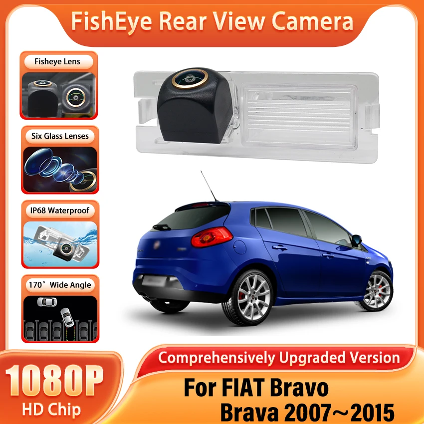 

Для FIAT Bravo Brava 2007 2008 2009 2010 2011 2012 2013 2014 2015 Автомобильная беспроводная камера заднего вида CCD с цветным изображением HD