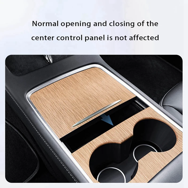 For Tesla Model 3 Y Centre Panel Decorative Stickers Interior