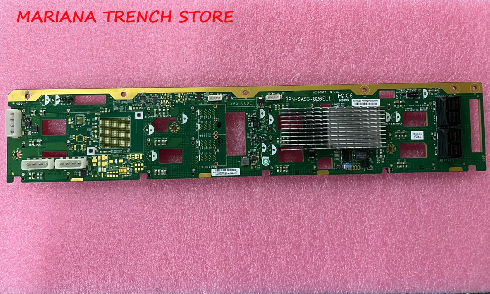 

BPN-SAS3-826EL1 для Supermicro SAS3-826EL1 2U обратная плата с одним расширителем, поддержка жестких дисков 12x3/5 дюймов SAS3/SAS2/SATA3