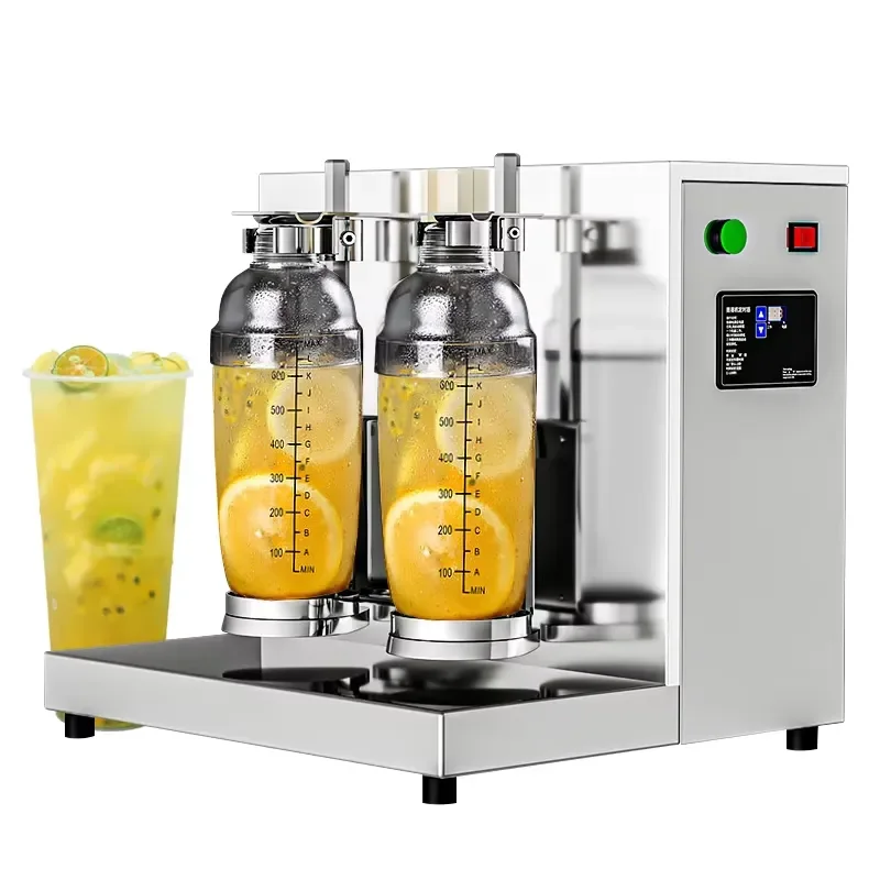 Stainless Steel Automatic Bubble Tea Shaker Machine Commercial Milk Tea Mixer for Boba Drink Making Equipment Wholesale