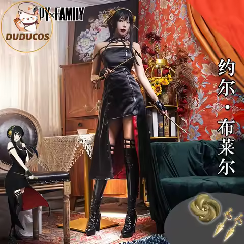 InStock Yor Forger Cosplay Long Sweater Costume Anime family Women's Wear
