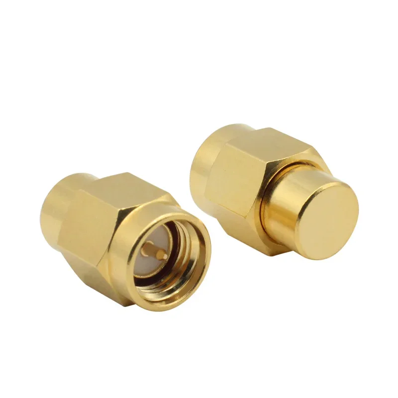 

5pcs SMA Male Load 20GHZ High Frequency Low Standing Wave Pure Copper Plating SMA-JR-2W50 Ohm Inner Pin Test Model