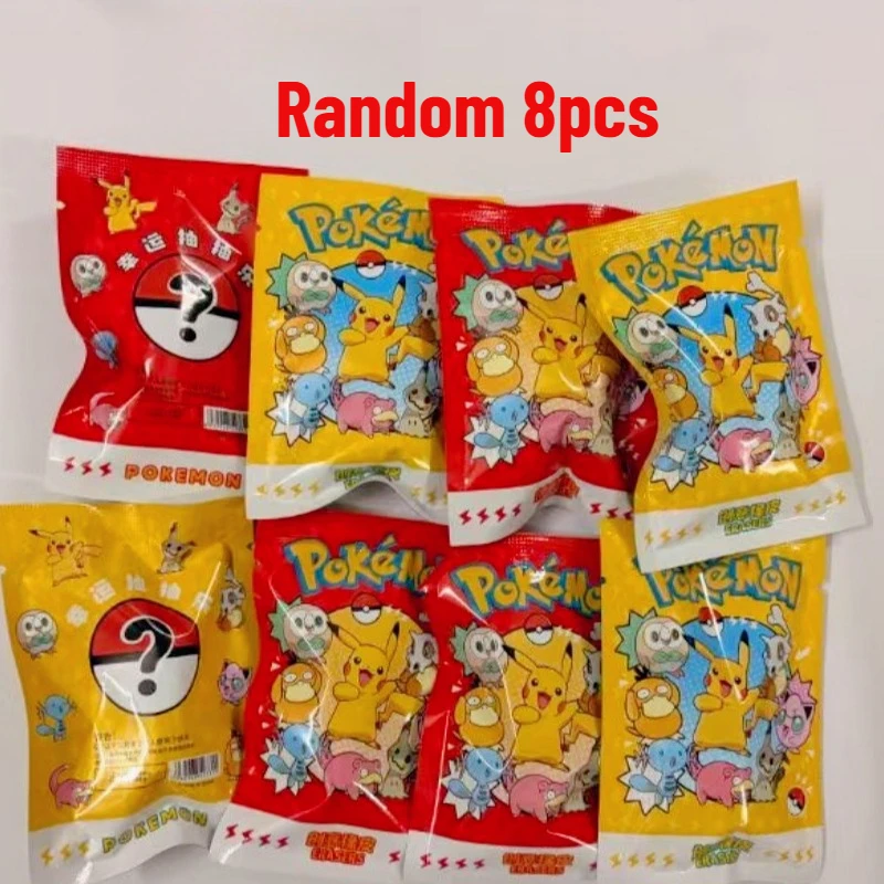 32 Stück Pokemon Pikachu Radiergummi-Überraschungsbeutel, Niedliche Cartoon-Sammler-Radiergummis, Lustige Überraschungs-Schreibwaren & Schüler-Belohnungsspielzeug – Detail 4