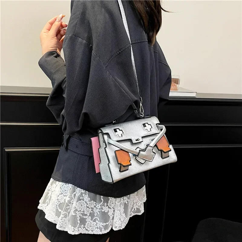 

Elegant Ladies Leather Shoulder Bag Messenger Crossbody Handbag For Women By Famous Designer