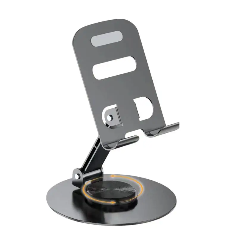 

Desktop Phone Stand Tabletop Smartphone Holder Adjustable Height And Angle Foldable Cell Phone Stand Holder For Desk