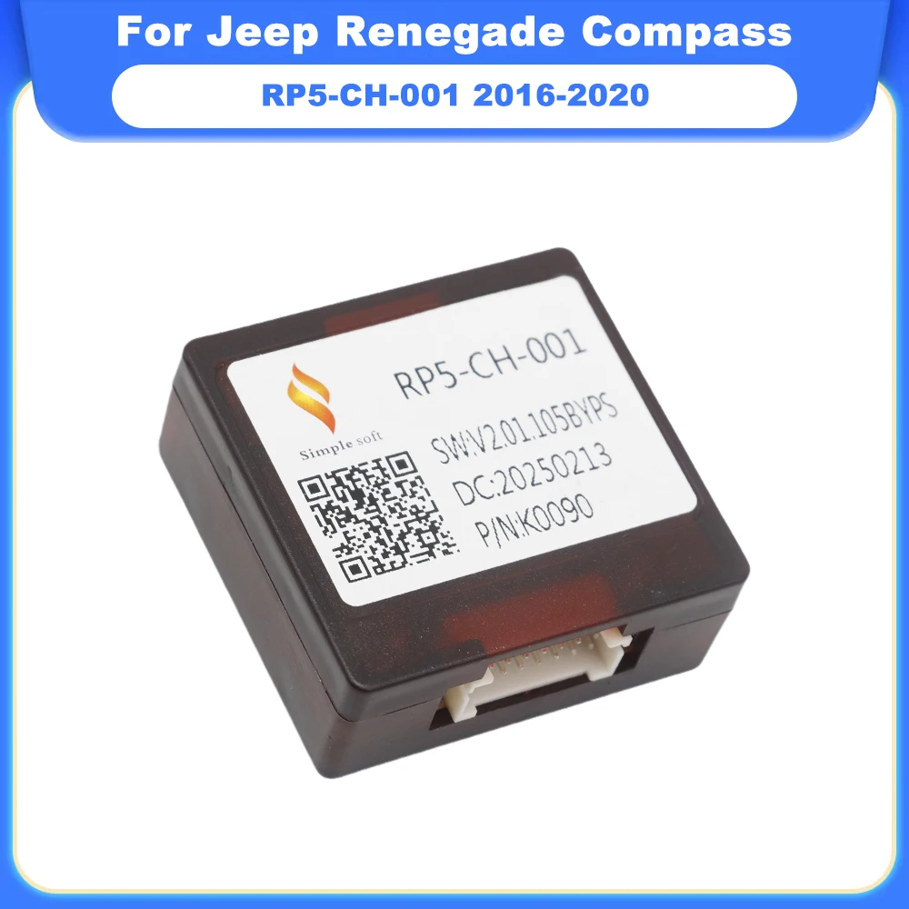 

RP5-CH-001 Автомобильный радиоприемник Canbus для мультимедийного декодера Jeep Renegade Compass 2016-2020