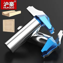 HUHAO Cutter Professional 1/2 Shank Woodworking Door Frame Lace Door Frame Router Bit Milling Cutter Wood Carving Tools