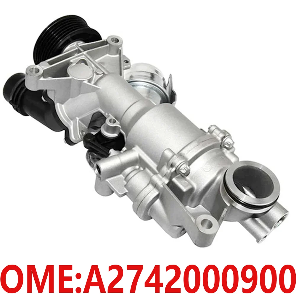 

For Mercedes Benz A2742000900 M274 SLC250 SLK300 GLK250 C300 SC350 GLC350 W447 V200 W907 circulation coolant engine water pump