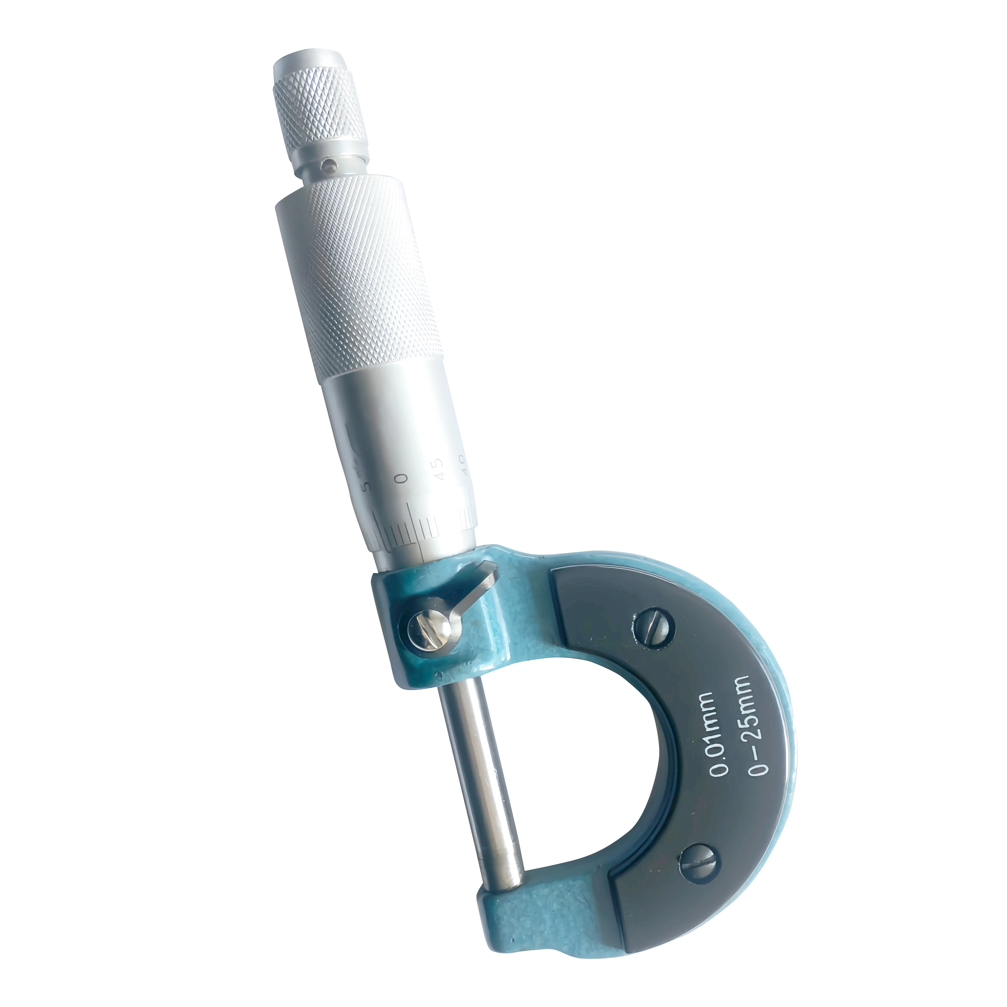 التدريس الصناعي عالية الدقة القطر الخارجي قياس سمك المسمار قياس الفرجار 0-25 مللي متر دوامة خارج ميكرومتر