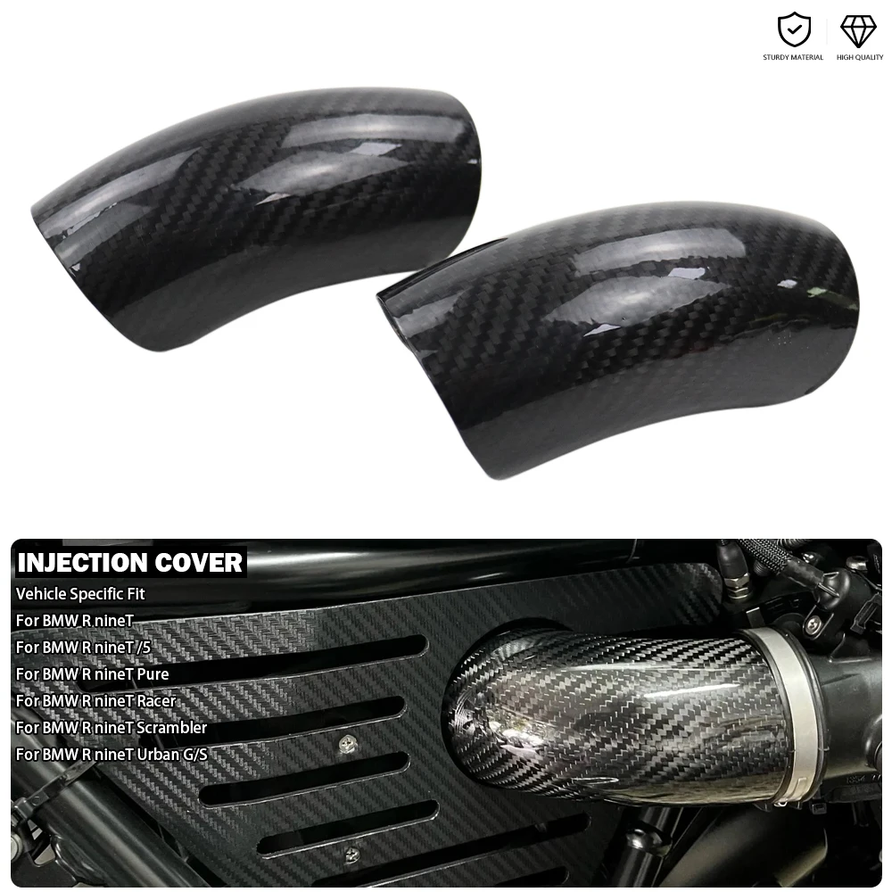 

Carbon Inlet Duct Cover Air Intake Trim Accessories Fit For BMW R Nine T Scrambler R9T Pure Racer Urban RnineT G/S Ninet /5