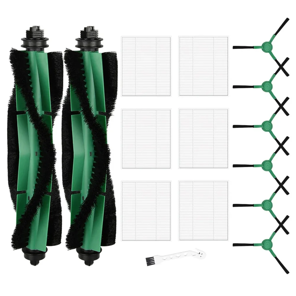 

Replacement Main and Side Brushes with Filter for Roomba For Essential Models Y0140 Y0110 Y0112 For Vacuum Cleaner