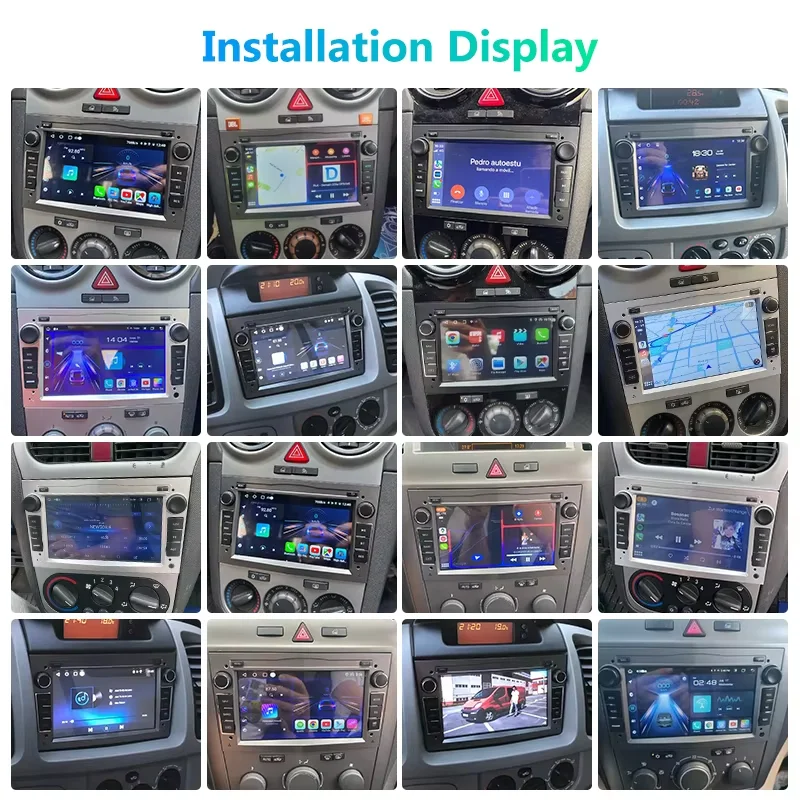 Junsun, radio para automóvil con CarPlay inalámbrico de 7 pulgadas, compatible con Apple y Android Auto, para Opel Astra, Vectra, Vauxhall, Antara, Zafira, Corsa, Vivaro, Meriva, Combo, Tigra. Sistema multimedia 2DIN con ventilador de refrigeración, GPS, control de volante, Bluetooth, FM, RDS, DSP, pantalla IPS, DAB+, sistemas inteligentes para automóviles, 4G, WiFi, 8 núcleos.