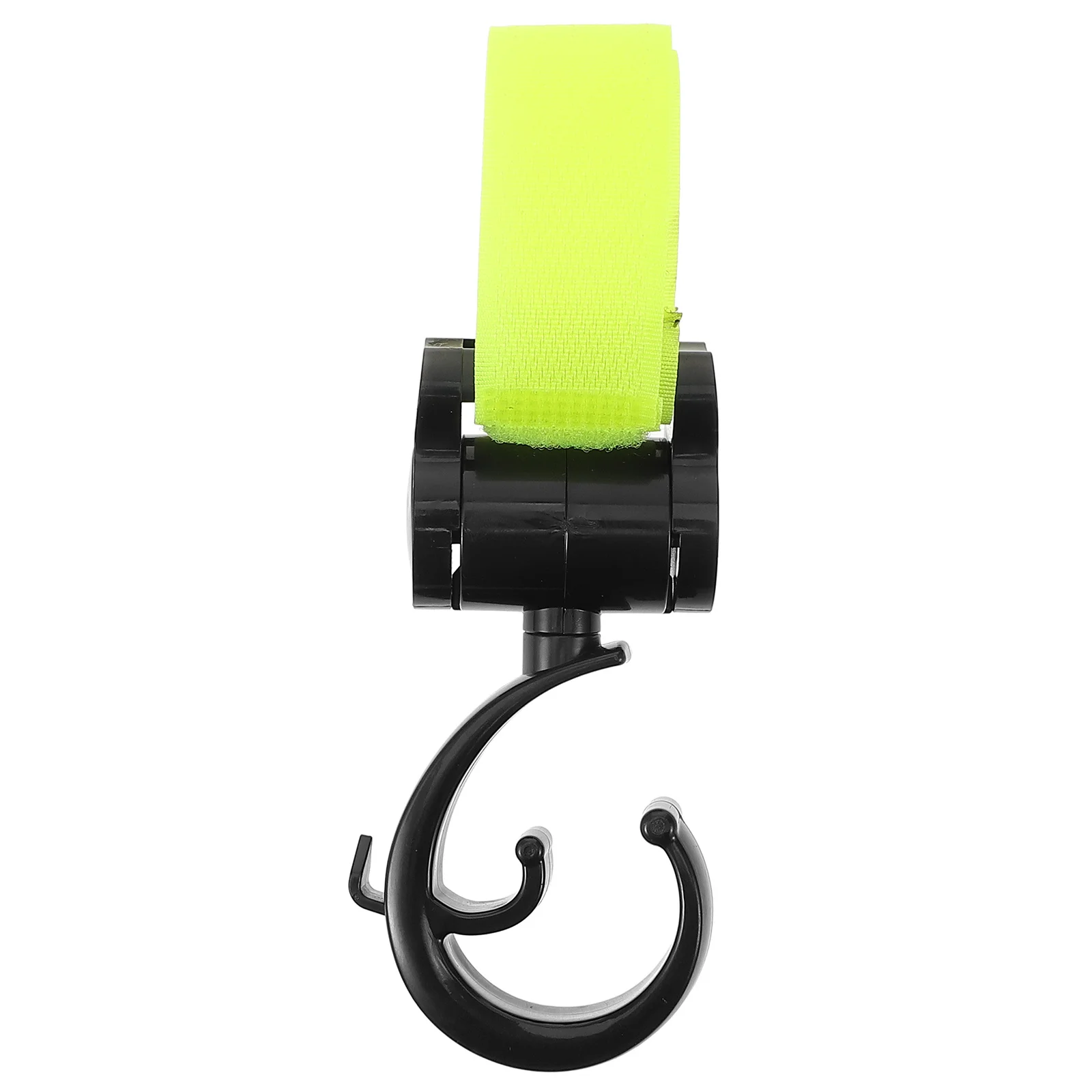 

Baby Stroller Hook Hanging Hook Loop Fastener Sturdy Plastic Fabric Clips Compatible with Strollers Bikes Stroller Hooks