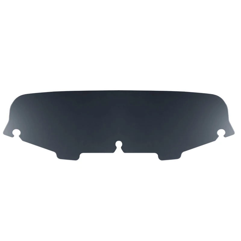 Motorcycle Windshield Fairing 6Inch Windscreen Deflector Cover For  Electra Street Glide FLHX FLHT 1996-2013 image 2