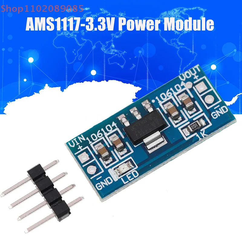"5Pcs Power Supply Module Pack - AMS1117 with Various Voltage Ranges for the DIY Fan".