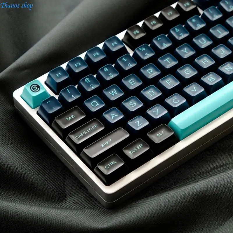 Monsters Theme Keycaps PBT Double Shot SAProfile Keycap for 61 64 68 84 96 980 Mechanical Keyboards X37A